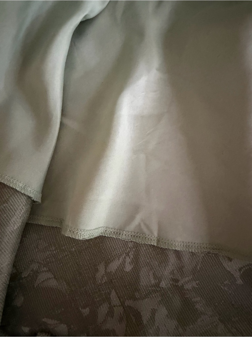 Elegant Sage Green Lace Evening Dress - Picture 13 of 13